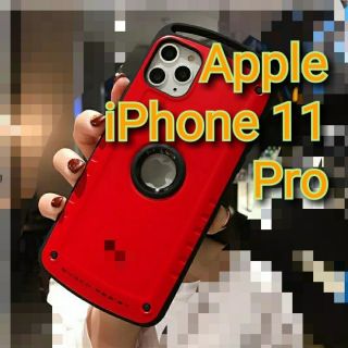 iPhone 11 Pro ケース (SCR) レッド(iPhoneケース)