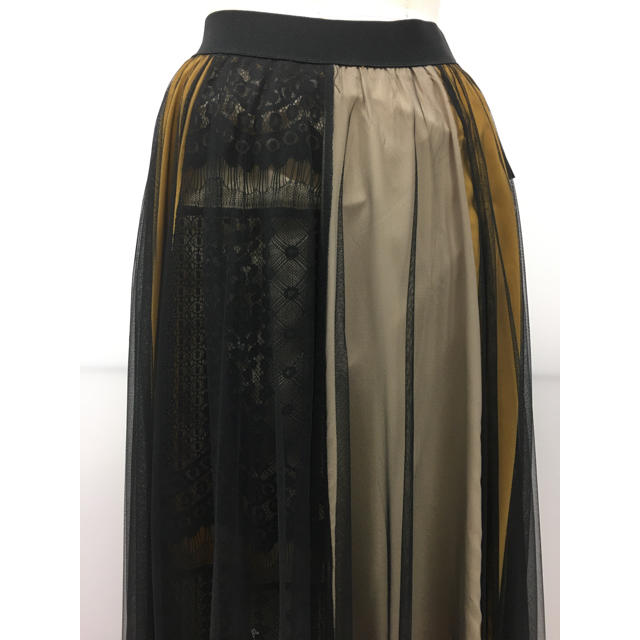 SCOT CLUB(スコットクラブ)のgrand table購入パッチワークチュールスカート新品未使用タグ付き レディースのスカート(ロングスカート)の商品写真