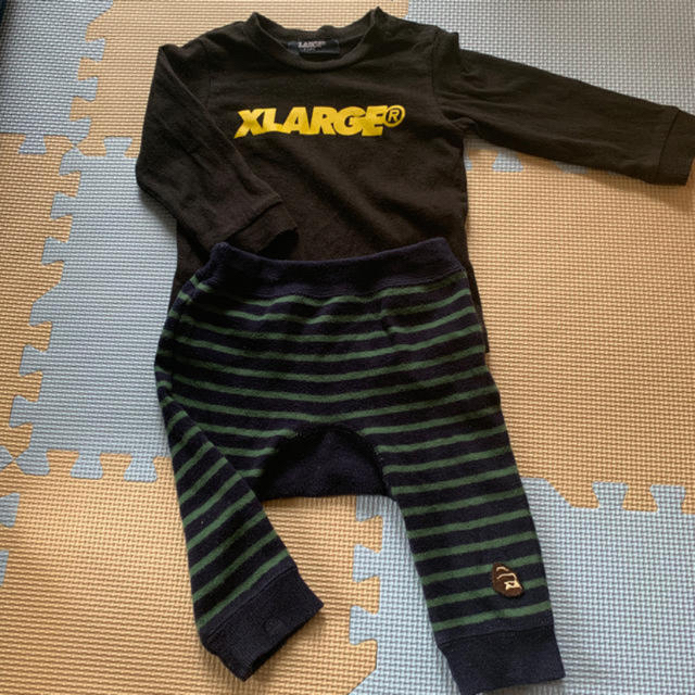 XLARGE(エクストララージ)のXLARGE KIDS 上下セット キッズ/ベビー/マタニティのキッズ服男の子用(90cm~)(その他)の商品写真