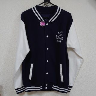 シュプリーム(Supreme)のYDK様専用 Dropout White/Navy Letterman(スタジャン)