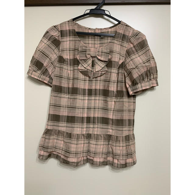 LAISSE PASSE(レッセパッセ)のレッセパッセ☆秋ブラウス新品 レディースのトップス(シャツ/ブラウス(半袖/袖なし))の商品写真