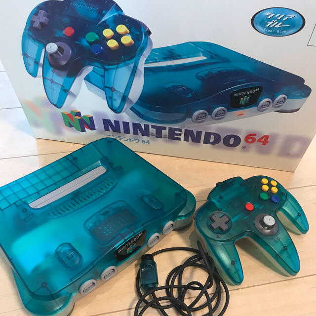 Nintendo 旧世代ゲーム機本体 NINTENDO 64 クリアブルー - その他 Nintendo 旧世代ゲーム機本体 NINTENDO 64 クリアブルー - その他