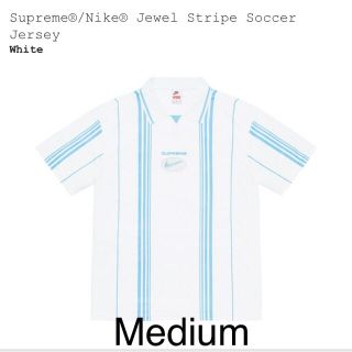 シュプリーム(Supreme)のSupreme NIKE Jewel Stripe Soccer Jersey(ポロシャツ)