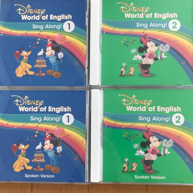 Disney(ディズニー)のシングアロング CD 最新版 リニューアル dwe キッズ/ベビー/マタニティのおもちゃ(知育玩具)の商品写真
