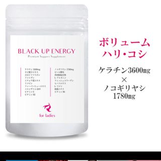 新品未開封Black Up Energy For Ladiesサプリ(その他)