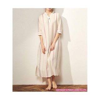 ピーチジョン(PEACH JOHN)の6/30まで値下げ＊PEACH JOHN ＊コットンリネンサマーシャツワンピ(ルームウェア)