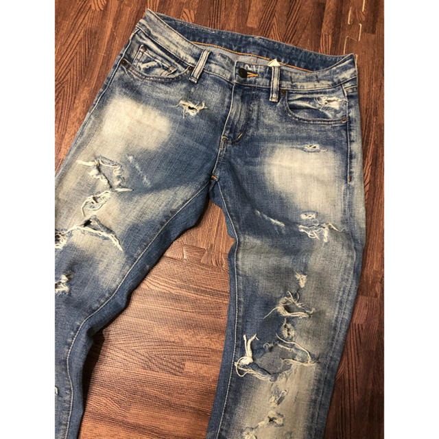 Denim & Supply Ralph Lauren(デニムアンドサプライラルフローレン)のDENIM&SUPPLY ラルフローレン ストレッチダメージデニム 27 メンズのパンツ(デニム/ジーンズ)の商品写真