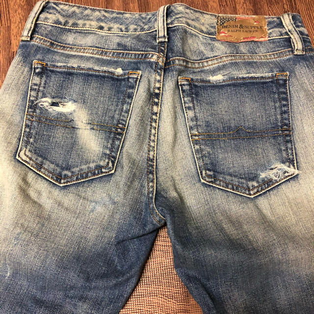 Denim & Supply Ralph Lauren(デニムアンドサプライラルフローレン)のDENIM&SUPPLY ラルフローレン ストレッチダメージデニム 27 メンズのパンツ(デニム/ジーンズ)の商品写真