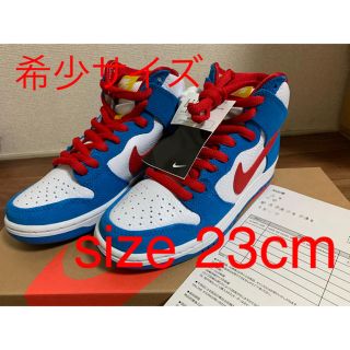 ナイキ(NIKE)のnike sb dunk doraemon ダンク　ドラえもん　希少サイズ　23(スニーカー)