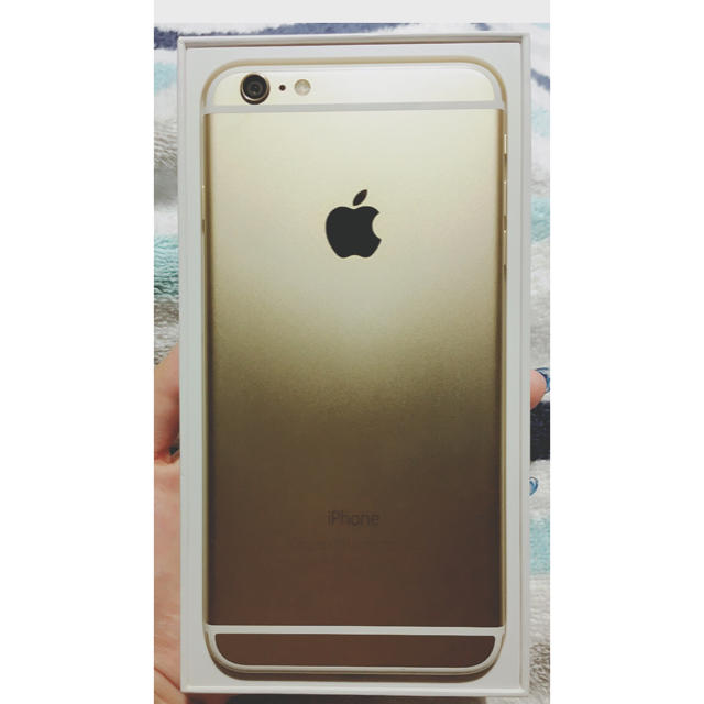 [送料込]電池良好◎iPhone 6 Plus Gold 64 GB auiPhone