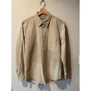 コムデギャルソンオムプリュス(COMME des GARCONS HOMME PLUS)の激レア　COMME des GARCONS HOMME カンガルーレザーシャツ(シャツ)