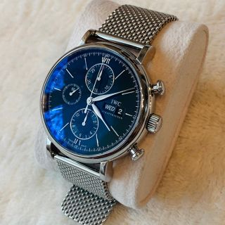 インターナショナルウォッチカンパニー(IWC)のIWC ポートフィノ　クロノグラフ　ブラック(腕時計(アナログ))