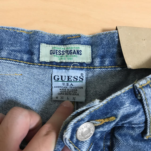 GUESS - 【デッドストック】GUESS USA製 オールド 三角タグ ジーンズ