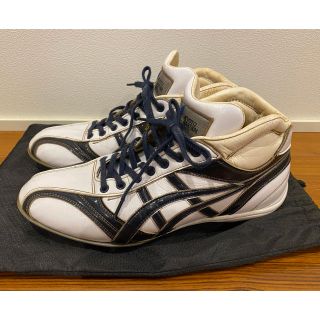 アシックス(asics)のアシックス asics オーダースパイク ホワイト×ネイビー 28.5cm(シューズ)