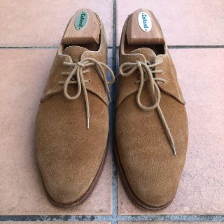 クロケットアンドジョーンズ(Crockett&Jones)のクロケットジョーンズ スエード 51/2D. NEWQUAY(ドレス/ビジネス)