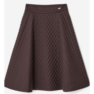 フォクシー　38 スカート　ベージュ　Skirt “Cross Flare”