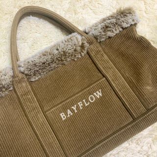 ベイフロー(BAYFLOW)のBAYFLOW コーデュロイトートバッグ(トートバッグ)