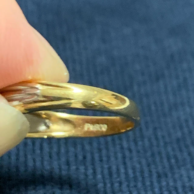 デザインリング　ダイヤ　ルビー　pt  18K レディースのアクセサリー(リング(指輪))の商品写真