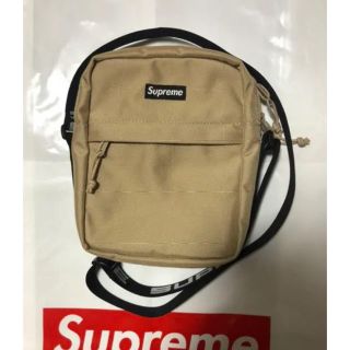 シュプリーム(Supreme)のsupreme 18ss ショルダーバッグ　beige(ショルダーバッグ)