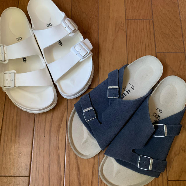 BIRKENSTOCK(ビルケンシュトック)の試着のみ　サイズ27 二足セット　ビルケンシュトック チューリッヒ　アウトドア メンズの靴/シューズ(サンダル)の商品写真