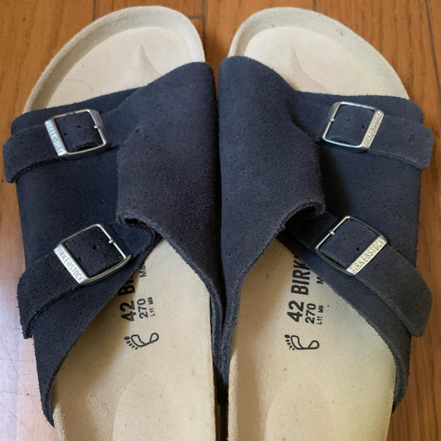 BIRKENSTOCK(ビルケンシュトック)の試着のみ　サイズ27 二足セット　ビルケンシュトック チューリッヒ　アウトドア メンズの靴/シューズ(サンダル)の商品写真