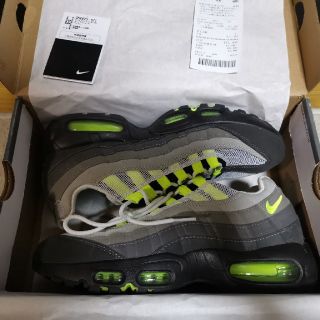 ナイキ(NIKE)のNIKE Air max 95 イエローグラデ 2018年モデル 27.0(スニーカー)