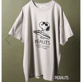 フリークスストア(FREAK'S STORE)の今季フリークスストア別注ピーナッツ Tシャツ　スヌーピー (Tシャツ(半袖/袖なし))