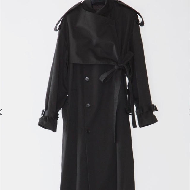 keisuke yoshida trench coat Black