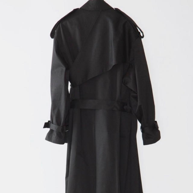 keisuke yoshida trench coat Black 1