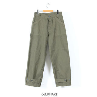 コモリ(COMOLI)のOUTIL ウティ　PANTALON BEGLES ベイカーパンツ　m65(ワークパンツ/カーゴパンツ)