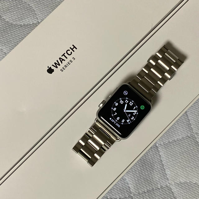 Apple Watch series3 38mm シルバー