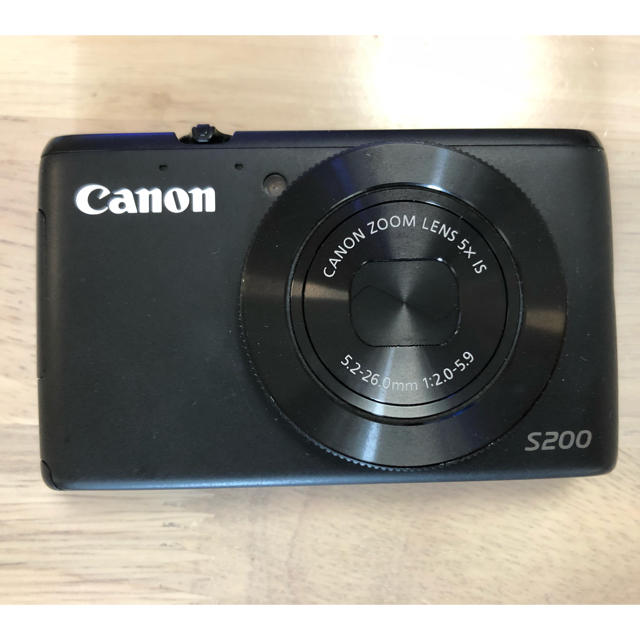 Canon(キヤノン)の値下げ‼️Canon PowerShot S POWERSHOT S200 BK スマホ/家電/カメラのカメラ(コンパクトデジタルカメラ)の商品写真