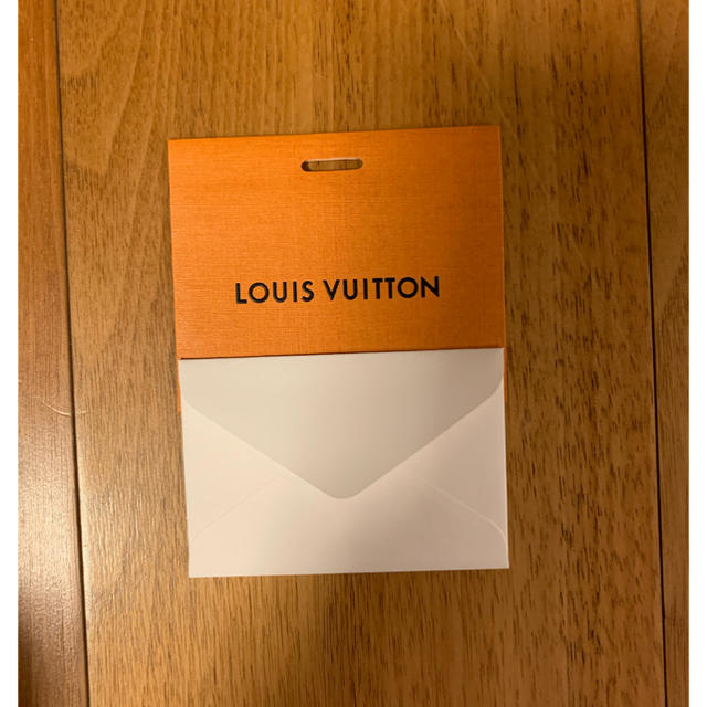 LOUIS VUITTON(ルイヴィトン)の♡ ルイヴィトン ♡ リボン メッセージカード ハンドメイドの文具/ステーショナリー(カード/レター/ラッピング)の商品写真