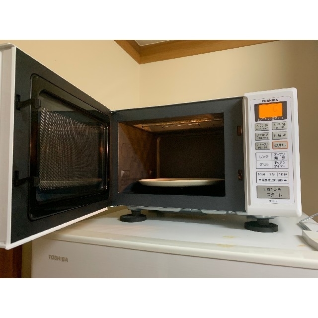 東芝 - 値下げします!美品です!TOSHIBA 東芝電子レンジER-YR16(白
