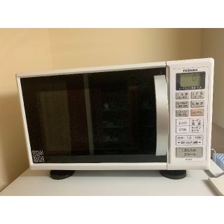 トウシバ(東芝)の値下げします！美品です！TOSHIBA　東芝電子レンジER-YR16（白）(電子レンジ)