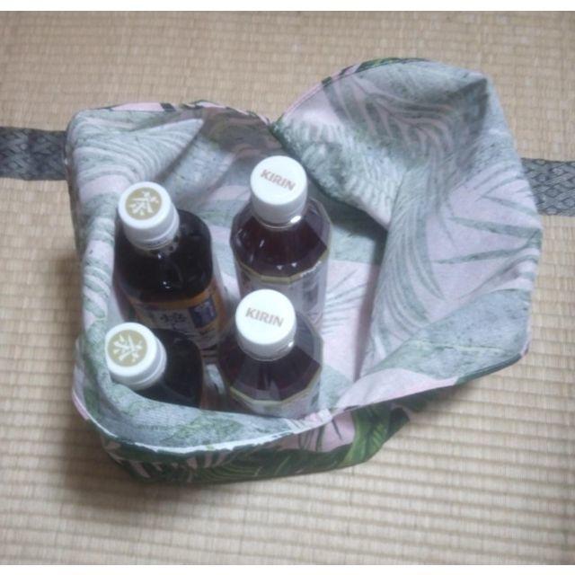 【新品】ハンドメイド　あずま袋　手ぬぐい　エコバッグ レディースのバッグ(エコバッグ)の商品写真