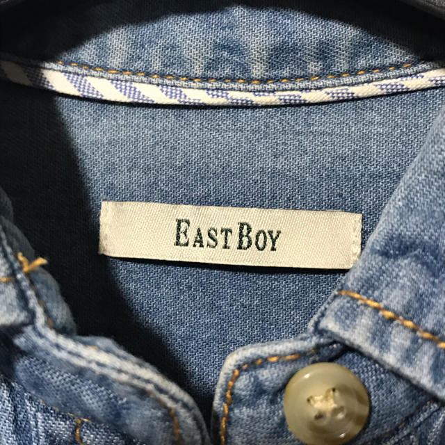 EASTBOY(イーストボーイ)のEAST BOY デニム ワンピース レディースのワンピース(ミニワンピース)の商品写真