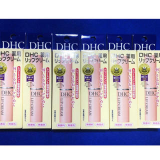 ディーエイチシー(DHC)のＤＨＣ薬用リップクリーム6本セット(リップケア/リップクリーム)
