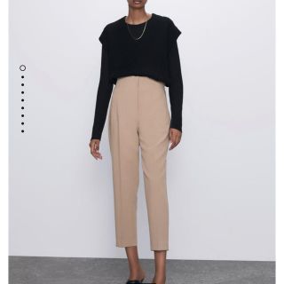 ザラ(ZARA)のハイウエストパンツ(カジュアルパンツ)