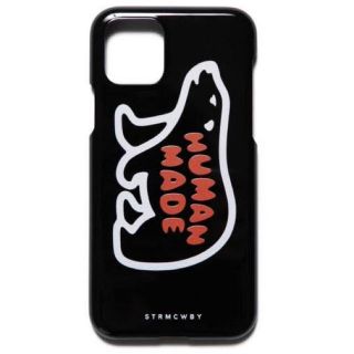 アベイシングエイプ(A BATHING APE)のNHUMAN MADE iPhone 11 Pro ケース 黒 ポーラーベア (iPhoneケース)