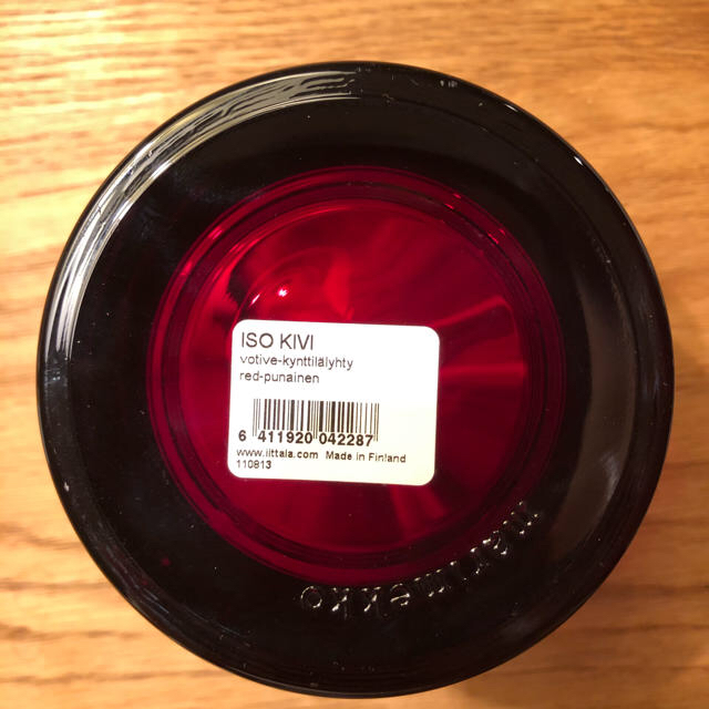 のセット iittala kivi big 80mm レッド redの通販 by kok's shop ...