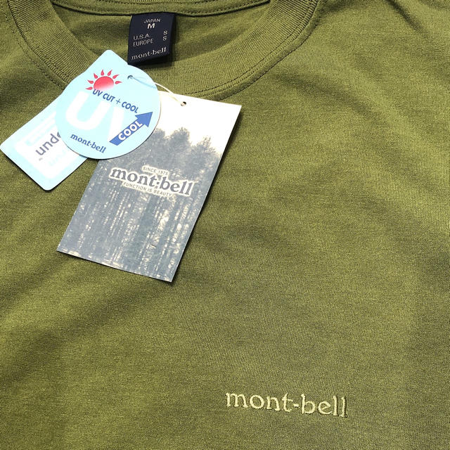 mont bell(モンベル)のmont-bell  新品未使用　半袖シャツ メンズのトップス(Tシャツ/カットソー(半袖/袖なし))の商品写真