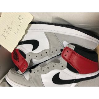 ナイキ(NIKE)のNIKE AIR JORDAN 1  SMOKE GREY(スニーカー)