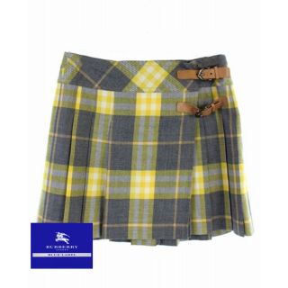 バーバリーブルーレーベル(BURBERRY BLUE LABEL)の《未着用》ミニスカート(ミニスカート)