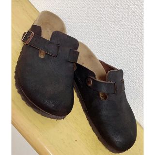 ビルケンシュトック(BIRKENSTOCK)の【 BIRKENSTOK 】焦げ茶 ♬ ２３.0 cm ♬ ボストン ♬(サンダル)