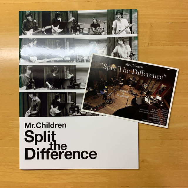 【限定品】Mr.Children Split the Difference エンタメ/ホビーのタレントグッズ(ミュージシャン)の商品写真