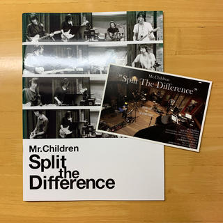 【限定品】Mr.Children Split the Difference(ミュージシャン)