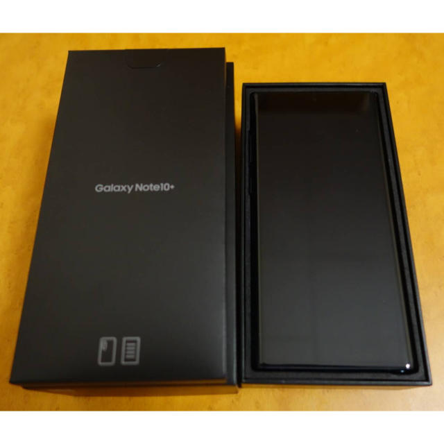 【美品】Galaxy Note10+ オーラブラック 256 GB docomo