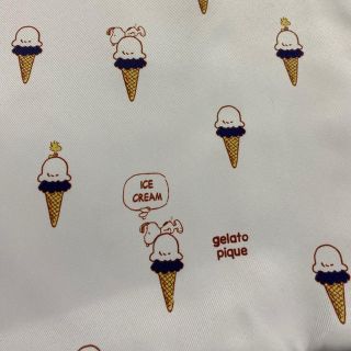 ジェラートピケ(gelato pique)の変更❗ジェラートピケ　スヌーピー　アイスクリーム防水生地(生地/糸)