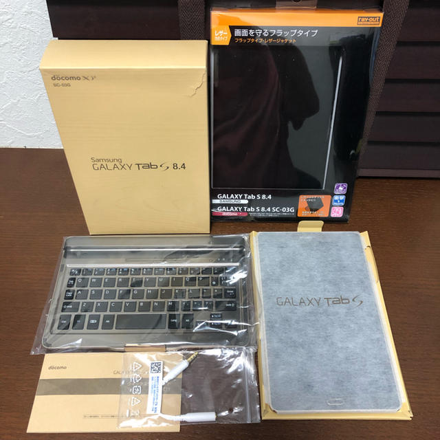 Galaxy(ギャラクシー)のジャンク/サムスン GALAXY Tab SC-03 スマホ/家電/カメラのPC/タブレット(タブレット)の商品写真